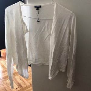Express white sweater